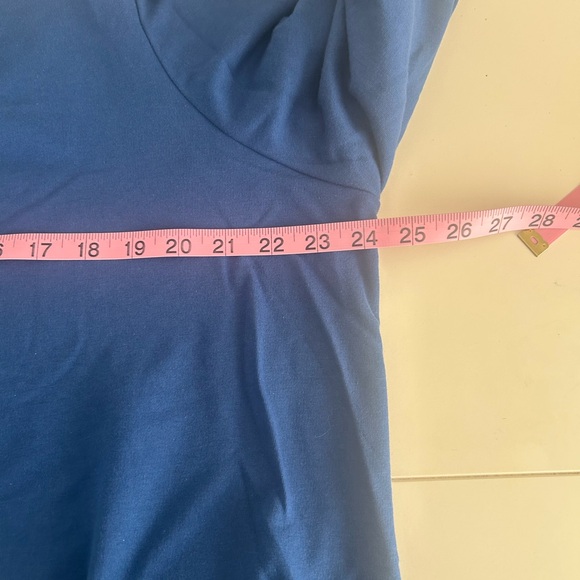 New JingleBelles Kim Gravel Uptown Pearls Blouson Sleeve Sweatshirt Indigo XL - Picture 7 of 9